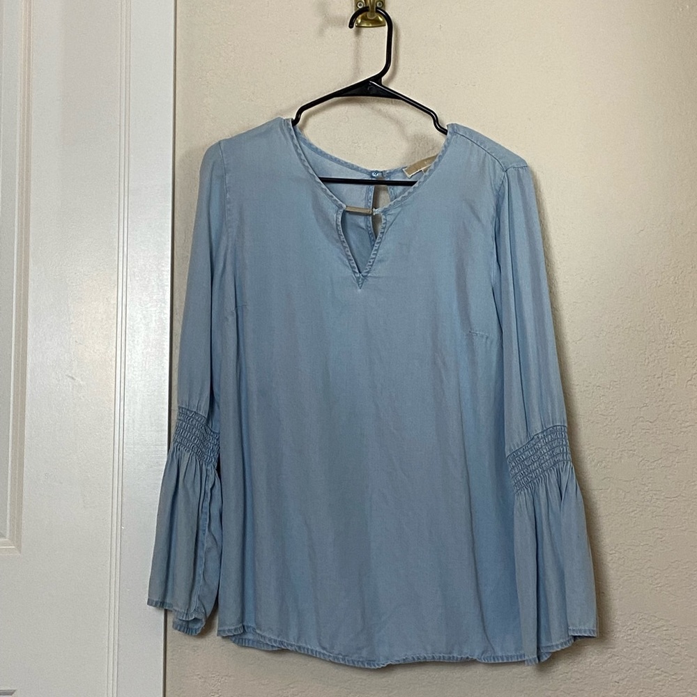 Michael Kors large Jean top good condition